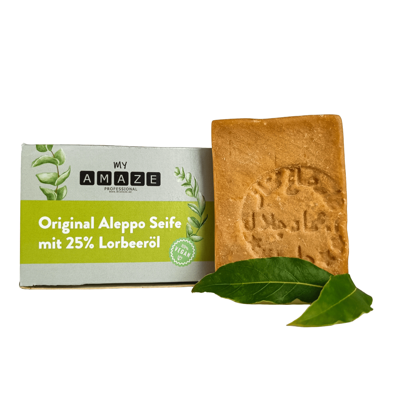 BIO ALEPPO SEIFE (25% LORBEERÖL & 75% OLIVENÖL)