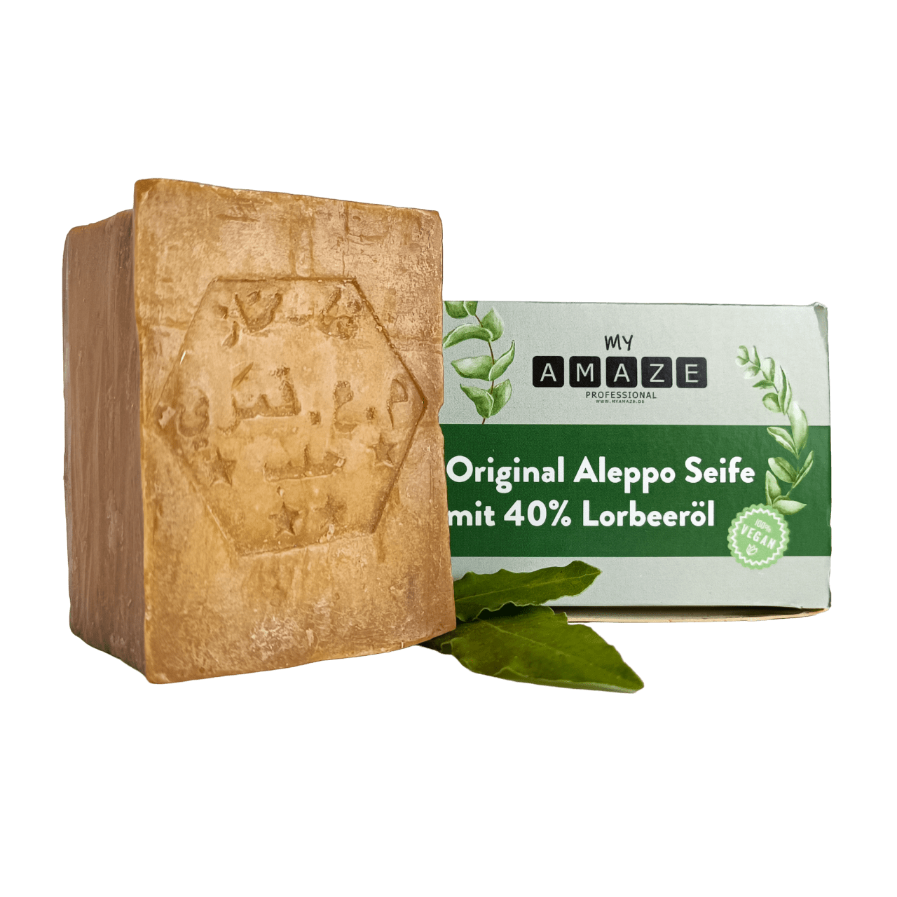 ALEPPO SEIFE (40% LORBEERÖL & 60% OLIVENÖL)