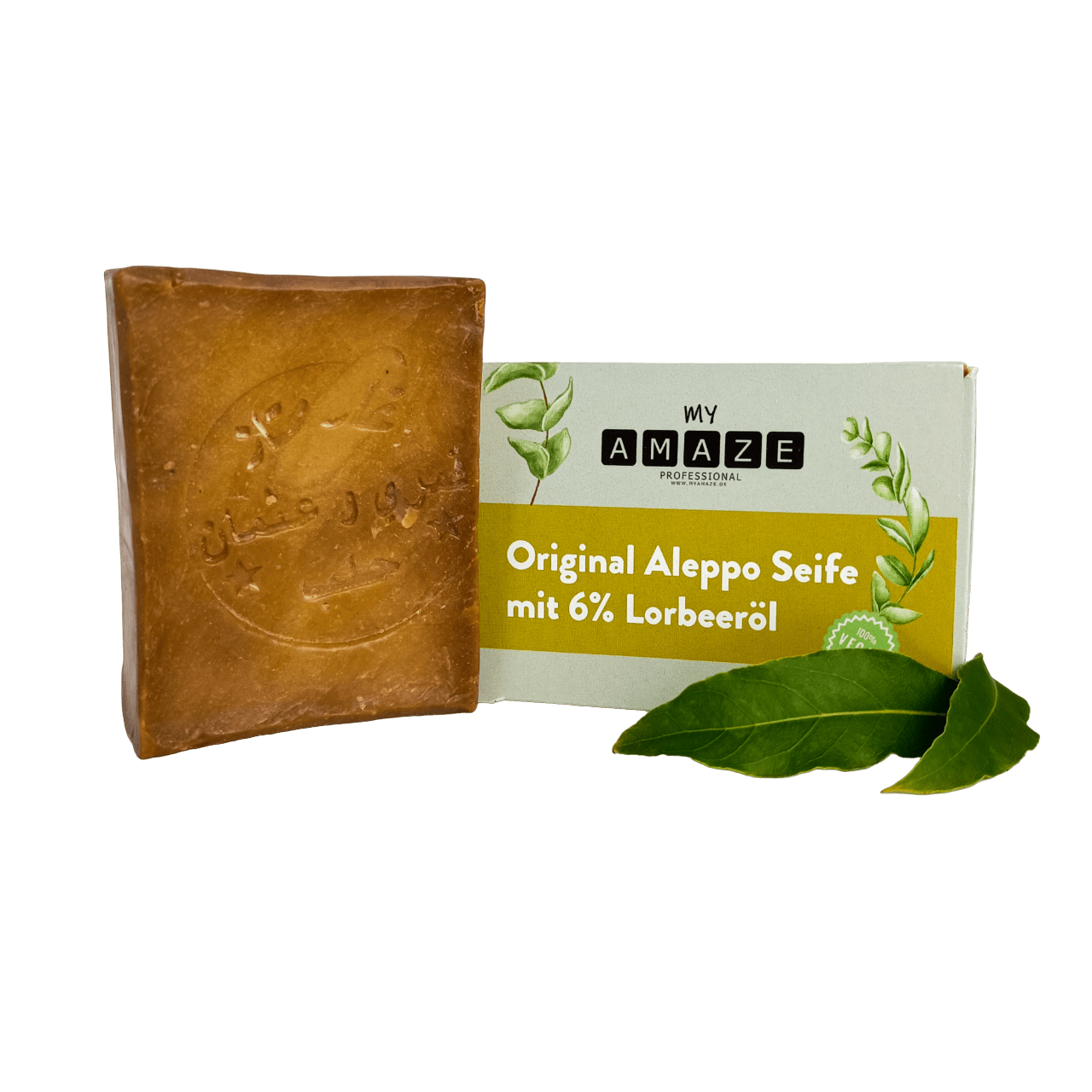 ALEPPO SEIFE (6% LORBEERÖL & 94% OLIVENÖL)