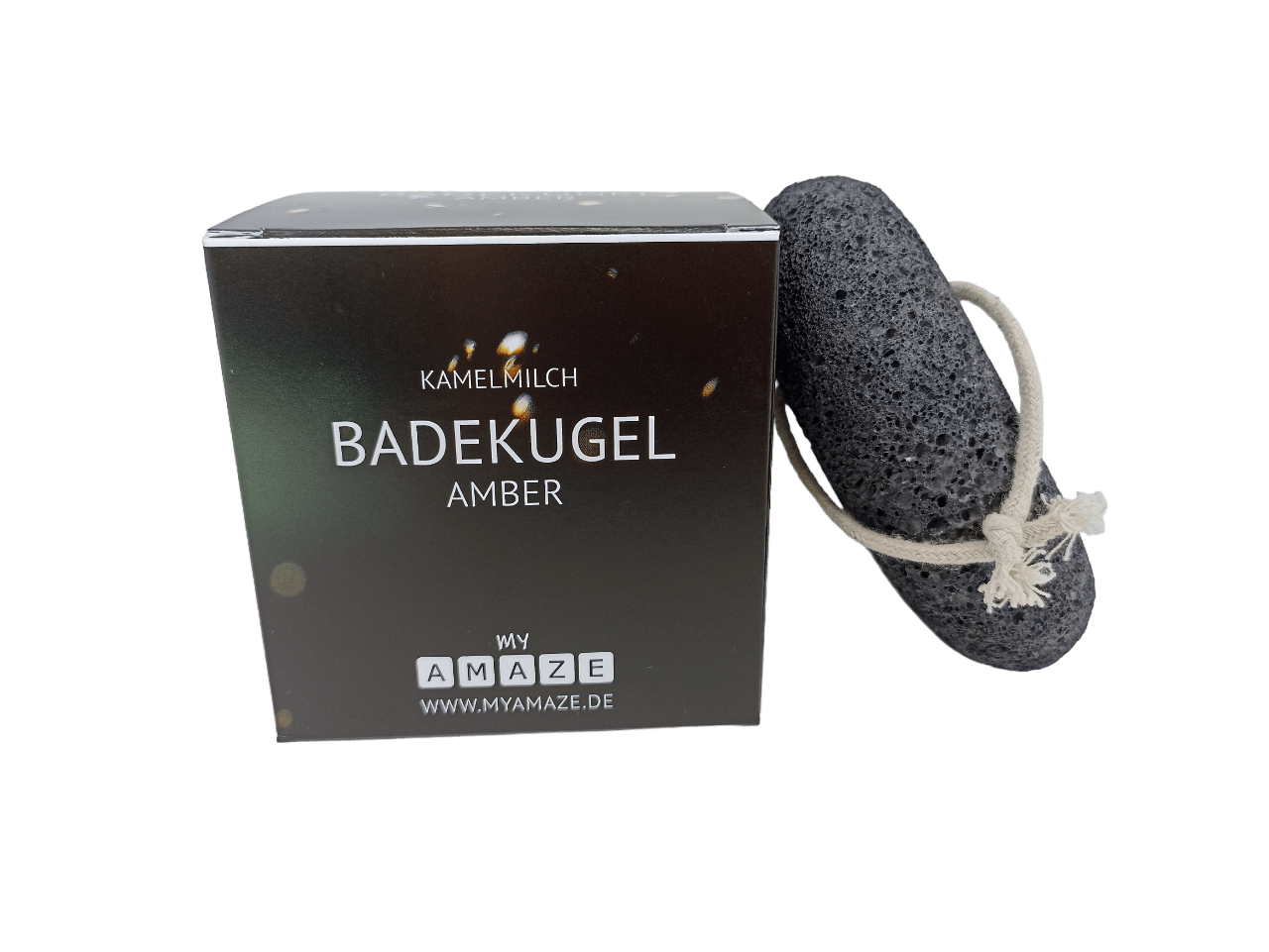 BADEKUGEL PEELING SET SCHWARZ
