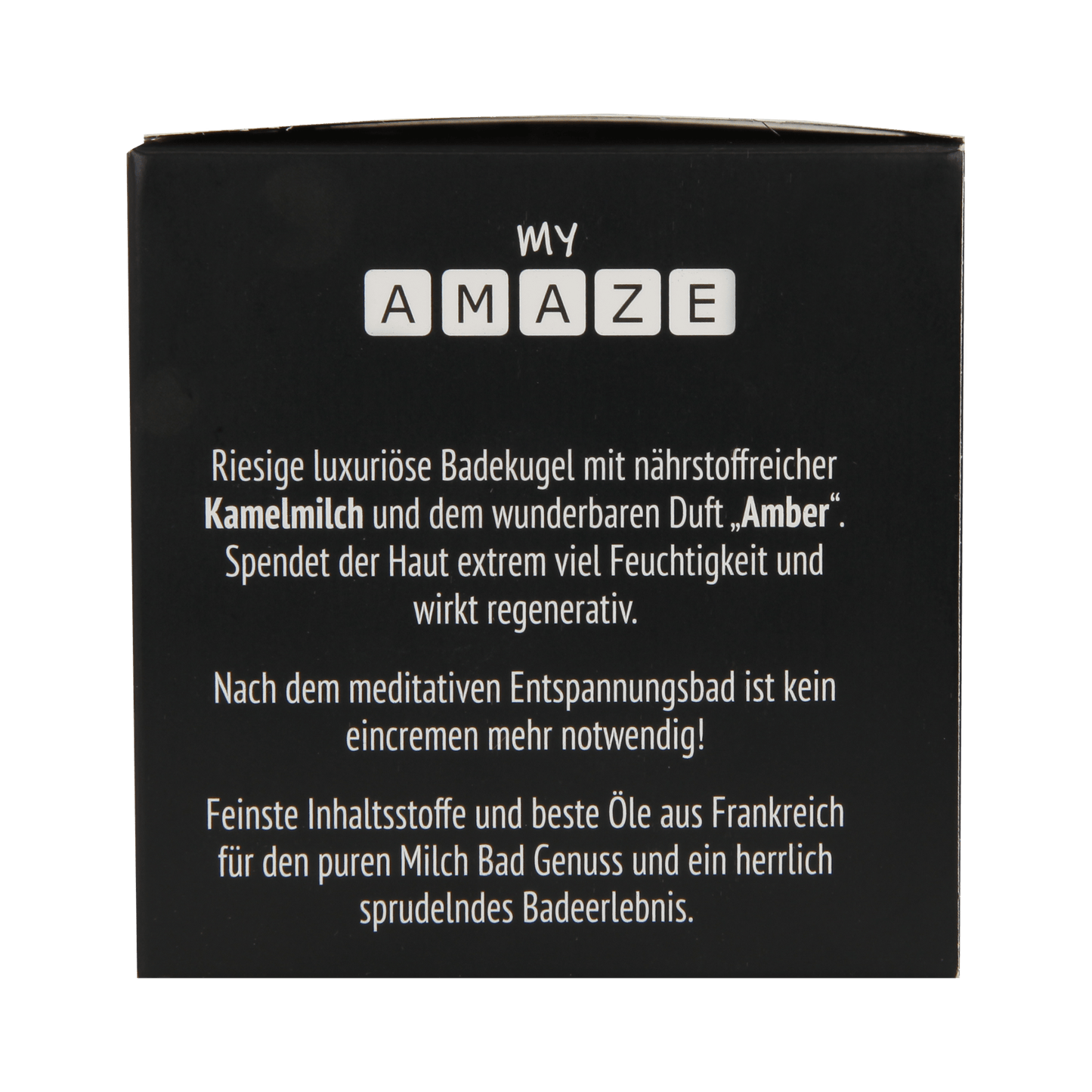 KAMELMILCH BADEKUGEL "AMBER"