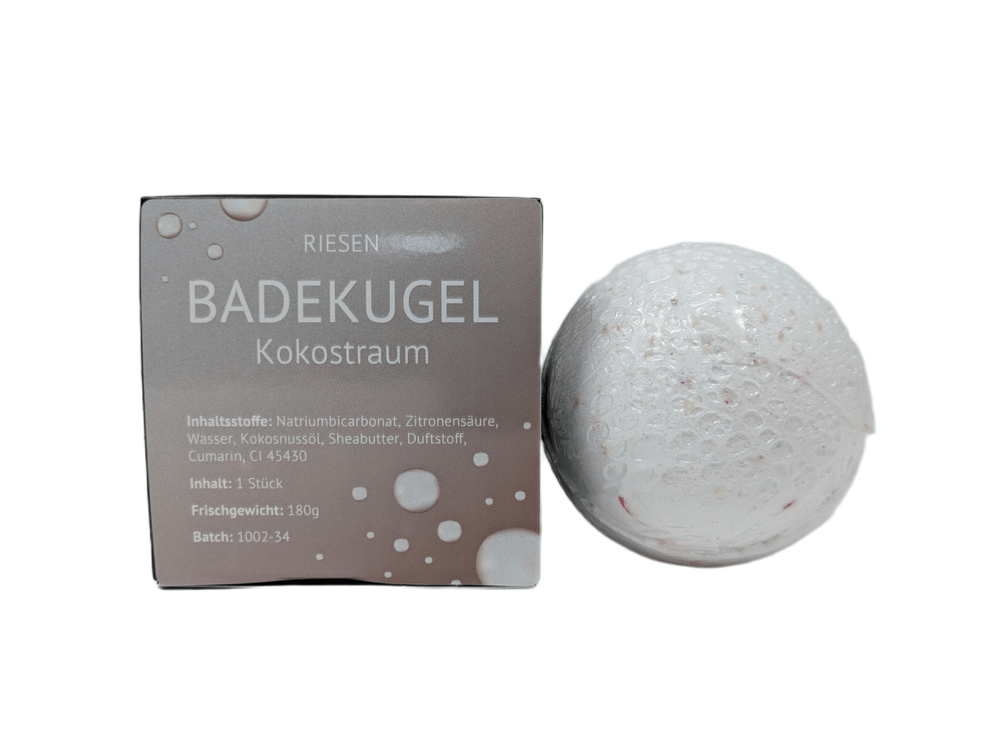 RIESEN BADEKUGEL "KOKOSTRAUM"