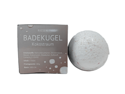 RIESEN BADEKUGEL "KOKOSTRAUM"